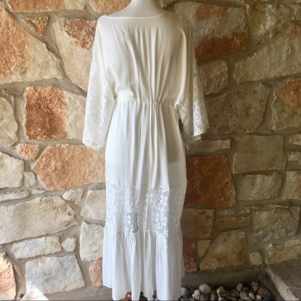 5⭐️Fave! The Tulum White Crocheted Dress - Picture 8 of 8